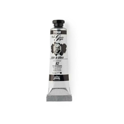 Colore Grigio-Nero Petrolio Titan Goya | 82-Nero Avorio - Tubo 6-20 ml - 82-Nero Avorio