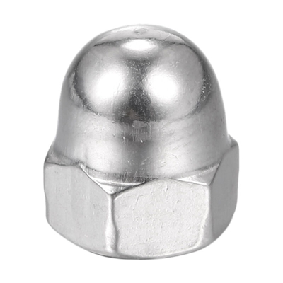 5PCS 304 tappo integrale dado in acciaio inox DIN1587 M6