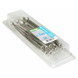 Set Di 20 Viti In Acciaio Inox Svasata Testa Torx Diam.6 Mm X L.140 Mm - Spax en oferta