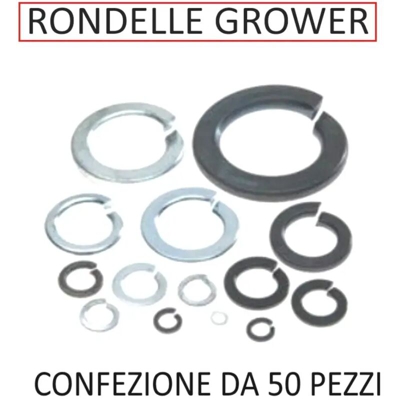 Rondella Grower M 10 Zn Din127