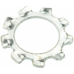 Rondella di bloccaggio RS PRO, in Acciaio Zincato lucido, per vite/bullone M10, Ø esterno 18mm (Confezione da 100) en oferta