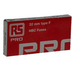 Fusibile a cartuccia RS PRO, 16A, Ø 6.3 x 32mm, F, 500V ca, Ceramico precio