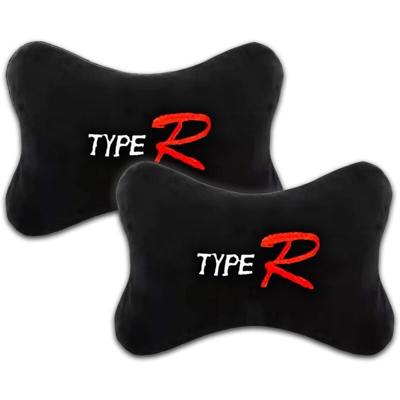 LEDLUX PT619117 2 Pezzi Cuscini Poggiatesta Auto Nero Ergonomici e Traspiranti