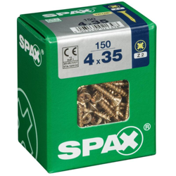 Lotto 150 Viti A Testa Svasata In Acciaio Spax Pozidriv Testa, Diam.4 Mm X Mm L.35 en oferta