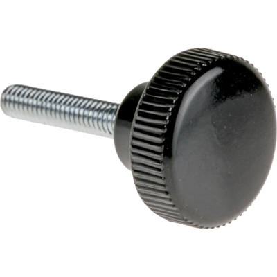 Manopola di serraggio zigrinata RS PRO, M4 x 20mm (Confezione da 10)