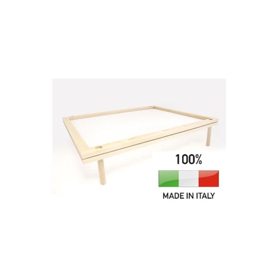 Calder Secca Pasta Impilabile Legno Faggio Rete Alimentare 51 X 40 Cm Made In Italy