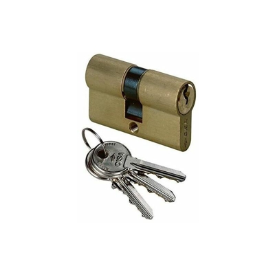 Cilindro in Ottone Sagomato Cifratura 0422 70-22x38mm - Cisa