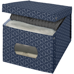 Scatola Armadio Metrik Xl, 40x31x50 Cm Blu en oferta