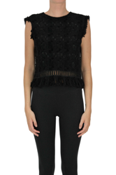 Textured fabric top precio