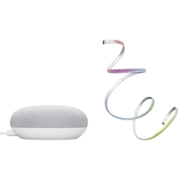 Starter kit illuminazione LEDVANCE Google Mini Bundle chalk Indoor Flex RGBW 4058075487505 Potenza: 27 W RGBW N/A características