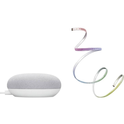 Starter kit illuminazione LEDVANCE Google Mini Bundle chalk Indoor Flex RGBW 4058075487505 Potenza: 27 W RGBW N/A