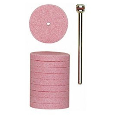 Proxxon - 10 DISCHI ABRASIVI CORINDONE Minitrapano MINI TRAPANO DREMEL FLESSIBILE