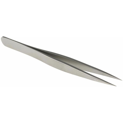 Pinzette RS PRO in Acciaio inox, 90 mm, becco Sottile, anti-magnetiche