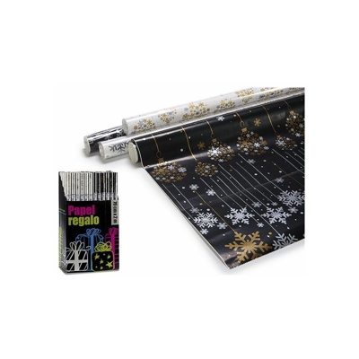 Cliccandoshop - Carta da Imballaggio Decorativo Natale (70 x 200 cm)