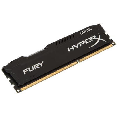 Memoria Dimm HyperX Fury Black 4 GB DDR3 1600 MHz CL10