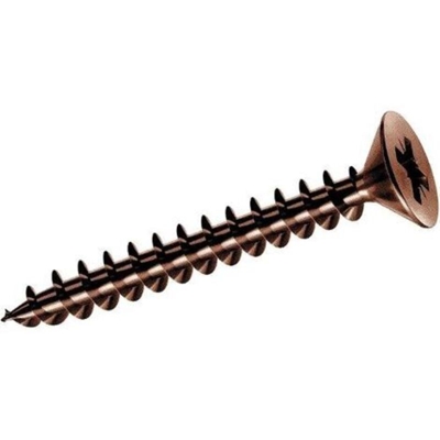 BLISTER 10 VITI PER LEGNO TRUCIOLATO TP A CROCE 5,0X20mm - Oreca