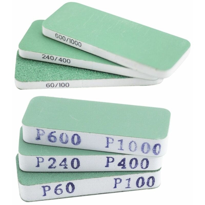 Spugna abrasiva RS PRO, grana Medio P100, P240, P400, P60, P600, P1000, 20 pezzi