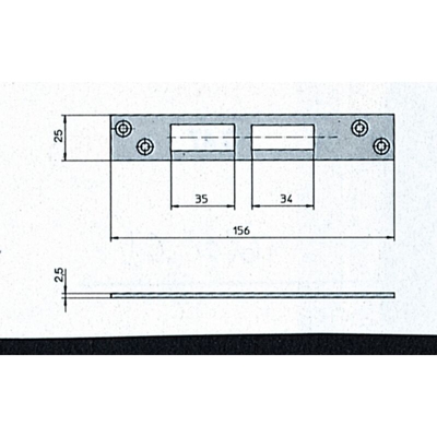 1 PZ Di ART.06232.01 CONTROP.X57-313.318.353.358 - Cisa