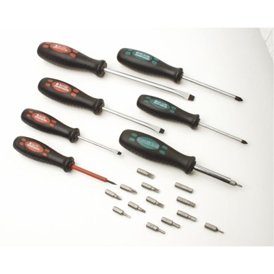 N.a. - Officina e meccanica Kit cacciaviti 21 parti Taglio, Croce Pozidriv