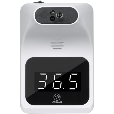 Termometro ad alta precisione montato a parete, termometro a infrarossi senza contatto, interruttore di allarme di alta temperatura per trasmissione