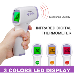 Asupermall - Display LCD del termometro del corpo umano tenuto in mano senza contatto características