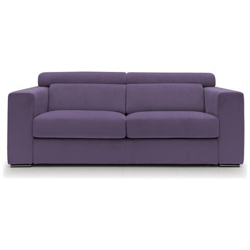 Divano Lineare Evoque Made In Italy Viola 170 Cm características
