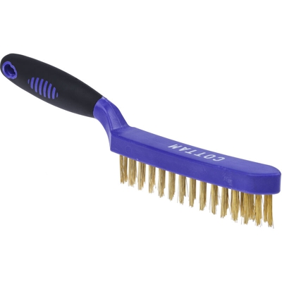 Spazzola di ferro RS PRO, con setole in Ottone di 25mm