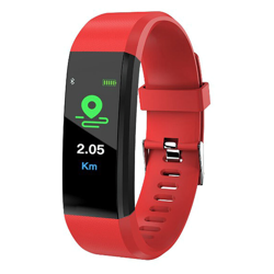 Schermo a colori ad alta definizione con braccialetto intelligente 115p 0,96 pollici supporta contapassi / monitoraggio della frequenza cardiaca / en oferta