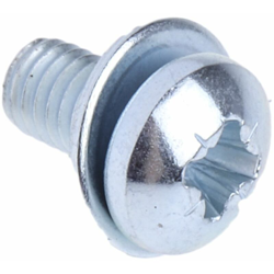 Vite a testa bombata Conica in Acciaio Zincato lucido RS PRO, filettatura M3 x 6mm, guida a , guida Pozidriv (Confezione da 100) precio