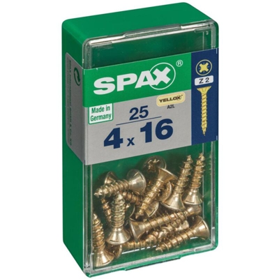 Lotto Di 25 Vite A Testa Bombata Acciaio Cilindrica Pozidriv Spax, Diam.4 Mm X L.16 Mm