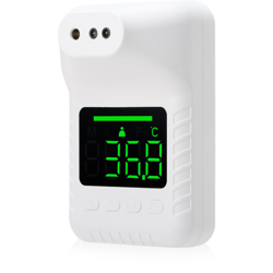 Asupermall - Termometro a infrarossi lontano da parete fisso K3X, termometro a infrarossi senza contatto, trasmissione vocale automatica precio