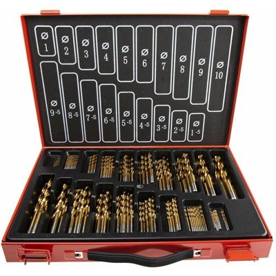 Set punte per trapano RS PRO in HSS, Ø da 1mm a 10mm, 170 pezzi