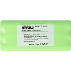 vhbw NiMH batteria 1500mAh (14.4V) per pulizia ambiente domestico Dirt Devil M612 Spider 2.0 sostituisce R1-L051B. precio