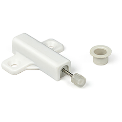 50 Accessorio per chiusura mobili, stile funzionale, in plastica, bianco. Marchio REI características