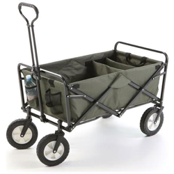 Carriola Da Giardino Con Struttura In Acciaio E Ruote Trolley Per Lavori Di Giardinaggio Colore Verde en oferta