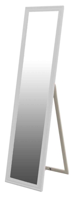 -senza Marca/generico- - 1 PZ Di SPECCHIO A PAVIMENTO CM 40X160 BIANCO SAT