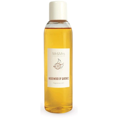 Mr&Mrs Fragrance Ricarica Diffusore A Bastoncino Blanc 200Ml Rosewood Of Quebec
