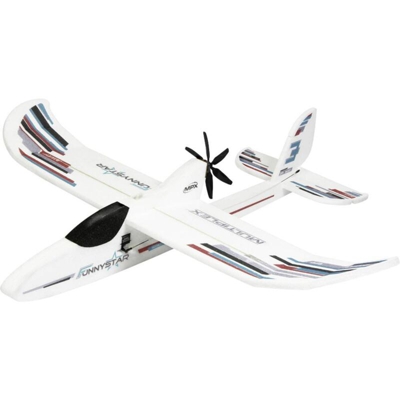Multiplex Bk FunnyStar Bianco Aeromodello per principianti In kit da costruire 850 mm