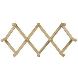 APPENDIABITI LEGNO ESTENS.POSTI 10 NATURALE - Calder precio