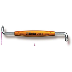 Beta - Giravite A Squadra Per Viti Con Impronta A Croce Phillips® Cromati, L Mm 200 en oferta