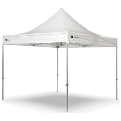 Gazebo Matik 3x2 M Bianco In Alluminio - Bianco