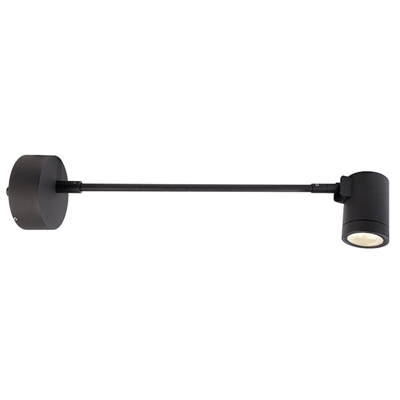 Faretto LED 7W spot esterno braccio supporto luci insegne tabelle IP65 3000K