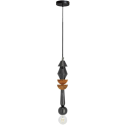 Lampada a sospensione Jellis a 2 semicerchi - Black - Kave Home características