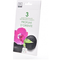 Buste Profumate Set 3 Pz. Profumi D'Oriente Cm.10X características
