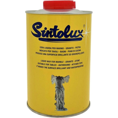 1 PZ Di CERA PROFESSIONALE PER MARMO SINTOLUX ML.750