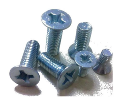 BULLONI, VITI A METALLO Testa Piatta, Svasata 4x20 mm c/DADI - 30 pezzi - 40126 en oferta