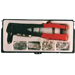 Rivettatrice in kit con 60 rivetti características
