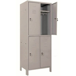 Armadietto Multispogliatoio Monoblocco in Metallo Maniglia Lucchettabile 4 o 6 Posti precio