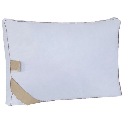 Homemania - Cuscino Bed - Guanciale - per Letto - Bianco, Viola, Blu in Cotone, Silicone, 40 x 60 cm