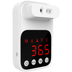 Termometro ad alta precisione a parete, termometro a infrarossi senza contatto, allarme anomalo, misurazione della temperatura in un secondo, en oferta